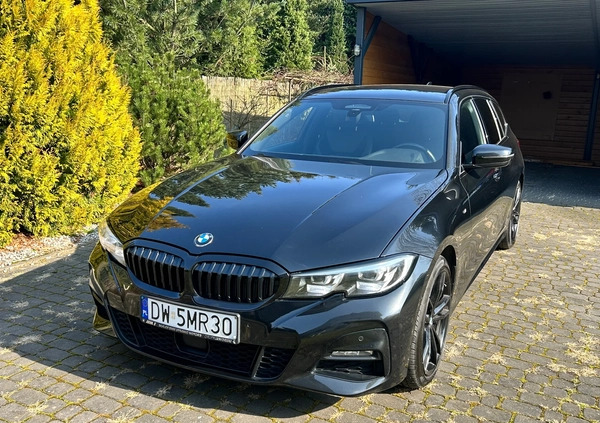 BMW Seria 3 cena 147000 przebieg: 118000, rok produkcji 2021 z Warszawa małe 781